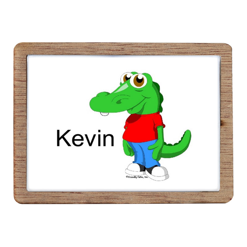 Alligator personnalisé - aimant en bois pour homme - excellent cadeau!, Oui