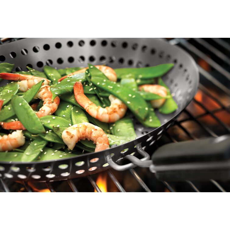 Outset Stainless Steel 12 Grill Skillet With Soft-grip Handle : Target