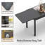 Table de salle à manger extensible en aluminium Uran