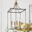 Jamiylah 4 - Light Lantern Rectangle Cage Kitchen Island Pendant Light Foyer
