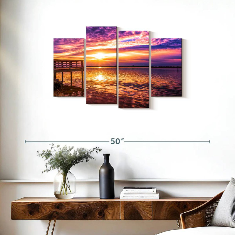 Carolina Gillard Sunset, H 22 po x l 36 po