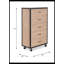 Commode 5 tiroirs Adriaunna