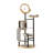 65.75" Black Standard Solid Wood Cat Tree