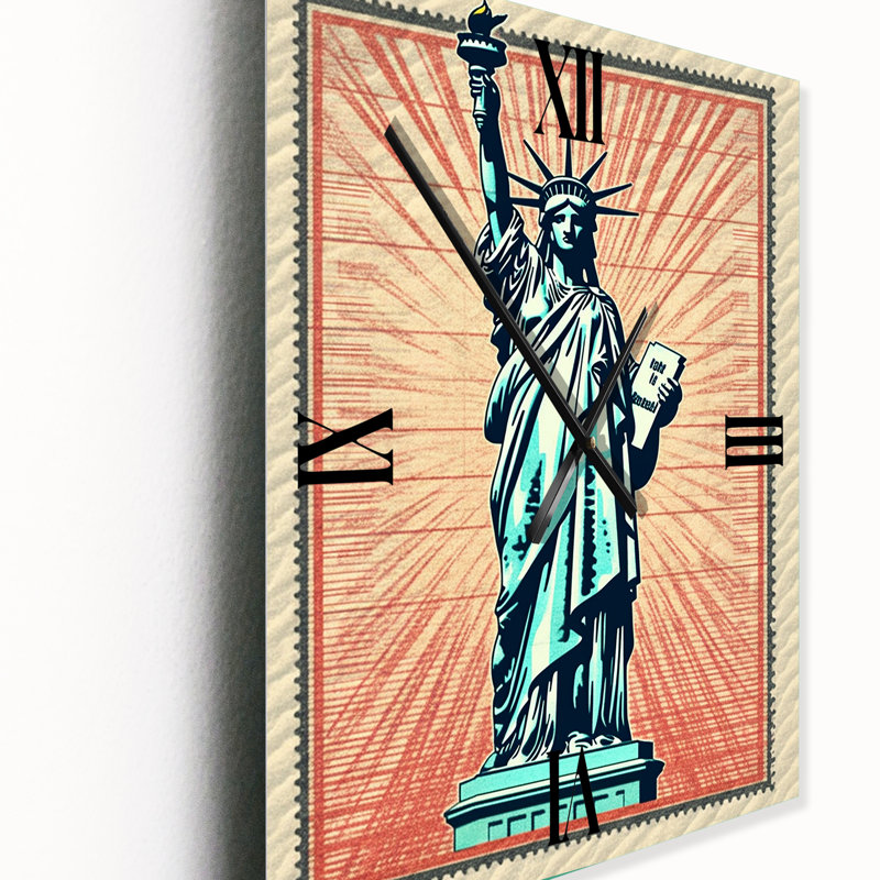 Horloge murale Bryssa - City New York, Moyen
