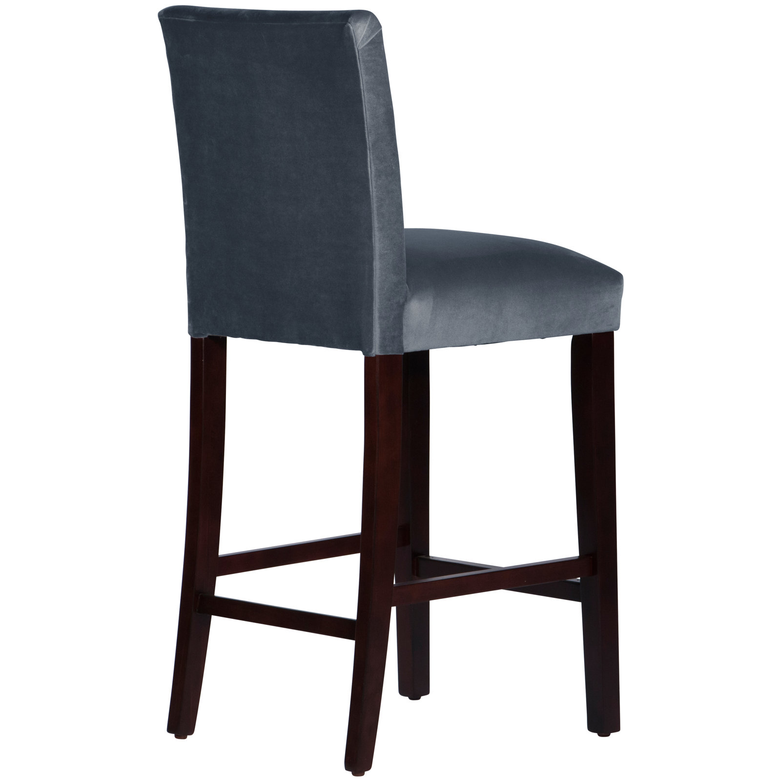 Hadrien Bar and Counter Stool, Bar Stool (31” Seat Height), Espresso, Shaana Indigo
