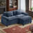 Gillina Upholstered Sectional Reversible-1002783178