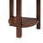 4 Piece Bar Table Set With3 PU Upholstered Bar Stools, Breakfast Table With 3 Padded Stools Solid Wood Counter Height Dining Table Set For Living Room, Dining Room.  Cherry-701909919