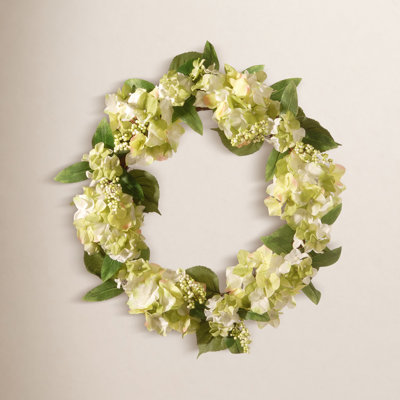 24" Hydrangea Wreath