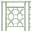 Lit plateforme à dossier en treillis-100481220-106872125