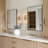 15" 2-Light Modern Glam Bath Sconce