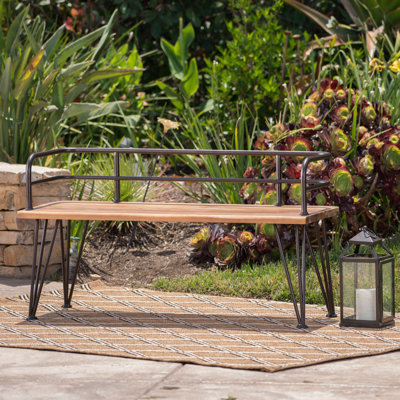 Banc d'extérieur, banc de jardin pour 2 personnes