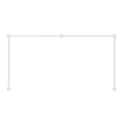Purolinear 360™ 4 - Light LED Vanity Light