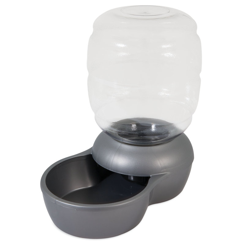 Remplacez le plat d'eau automatique, Gris, Très grand (64 tasses / 512 oz liq)