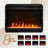 TV Stand Console with Fireplace and Heater