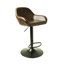Winfield Swivel Upholstered Adjustable Height Counter Stool with Metal Frame-31916401