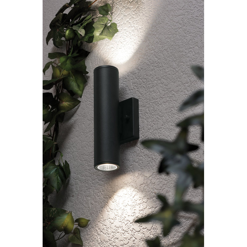 Geddies LED Wall Light, Black
