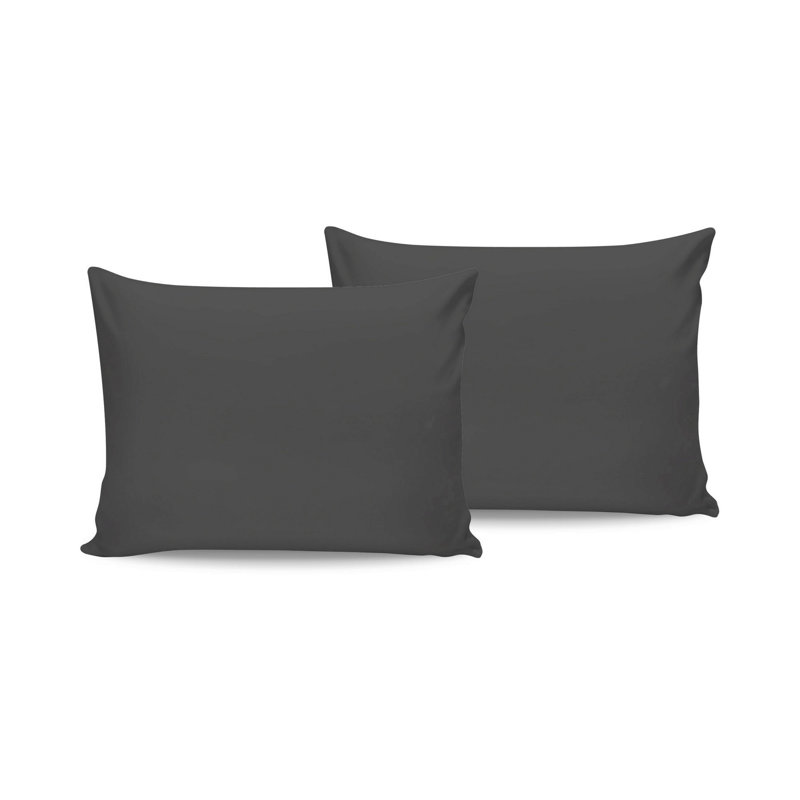 Premium Pillowcase Set (2 Pieces), 19.7 x 31.5 inches | 100% Cotton Ranforce, Soft and Breathable, Machine Washable at 104°F, Perfect for Luxurious Sleep Experience and Home Décor
