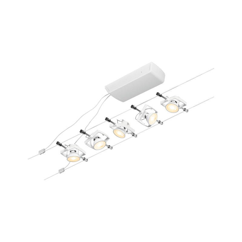 Mac II 1000cm 5 -Light Track Kit, Matt White