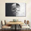 Crâne abstrait, reproduction sur toile-862365991