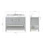 Bayhill 49'' W Single Vanity-1132694435
