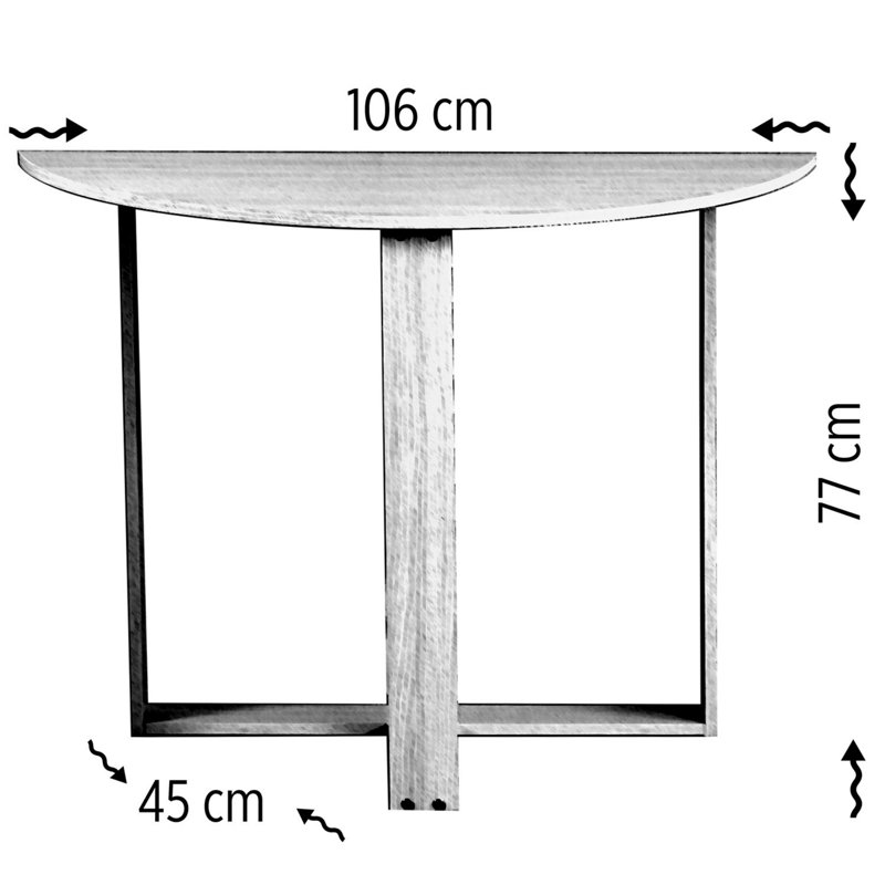Table de salle à manger, Chêne