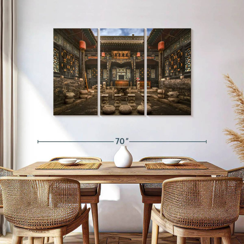Lilie Ancient Pingyao Castle, 36" H x 57" W