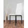 Ransart Modern Luxury Glass & Metal Dining Table Set With 6 Quilted Faux Leather Dining Chairs