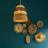 Cleola 3-Light Woven Bell Pendant
