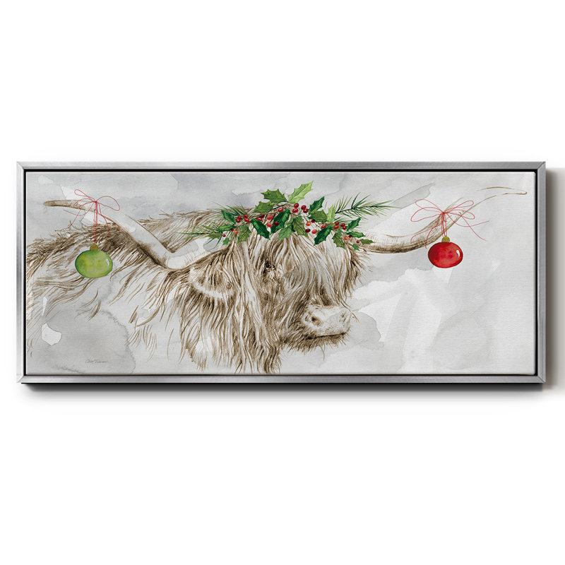 Highland Holidays - toile encadrée, H 20 po x l 50 po