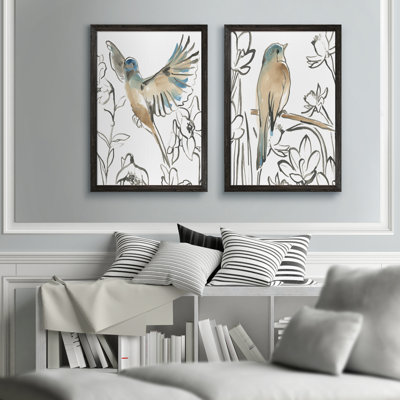 " Songbird Meadow III " by Vincent Van Gogh 2 - Pieces