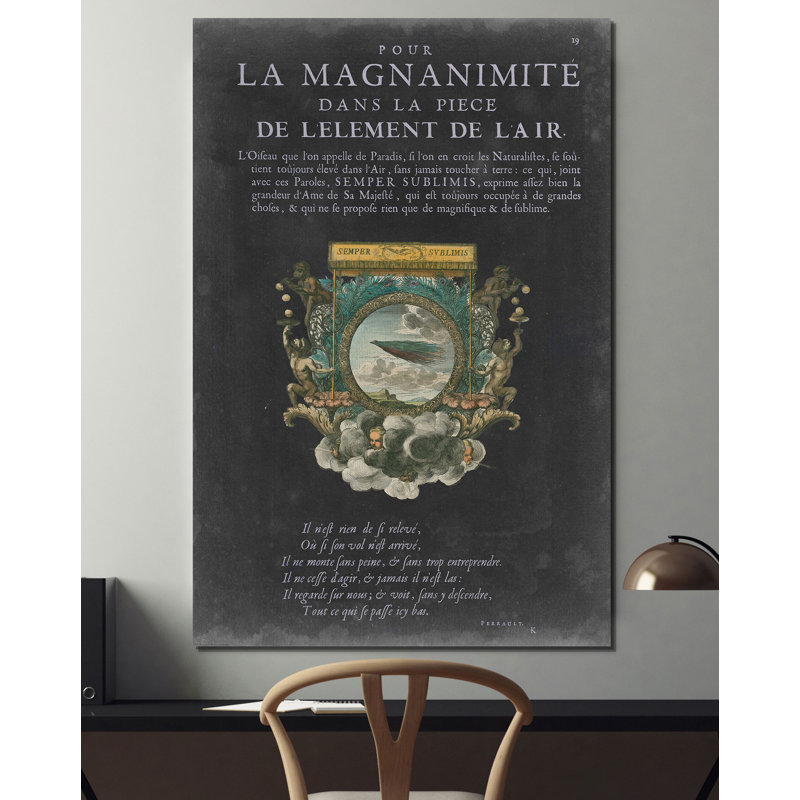 « rétro bookplate iii », art textuel, H 18 po x l 12 po x P 1,5 po, Toile tendue