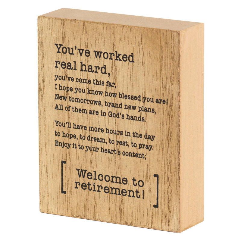 Boco Text & Numbers Box Signs & Plaques