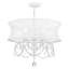 Lustre cylindrique à 6 lumières avec accents de cristal Widner-1938479998-1938479996