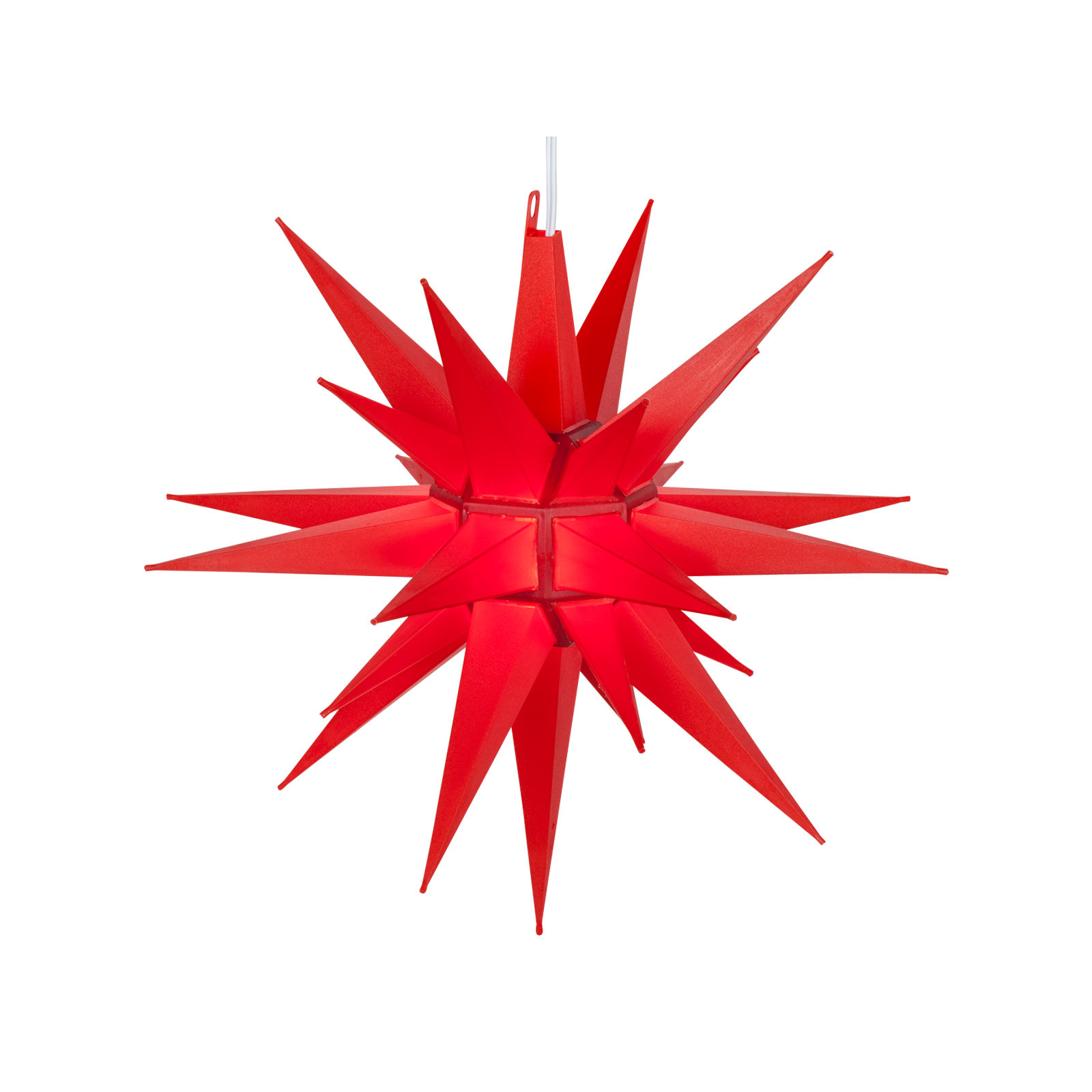 Moravian Star Lighted Display, Red