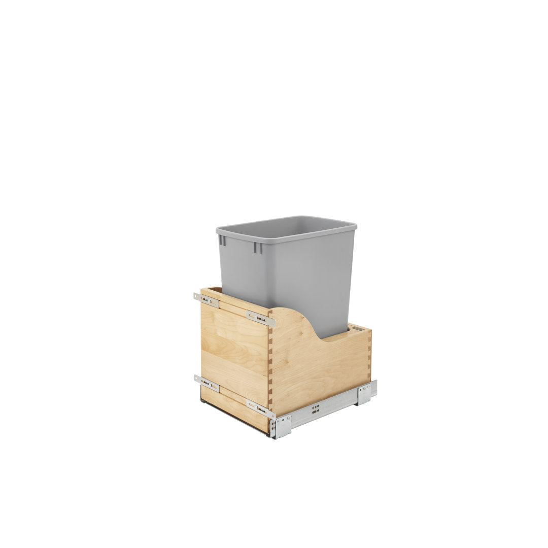 Rev-A-Shelf Pullout Trash Can with Soft-close Slides Rev-A-Shelf 