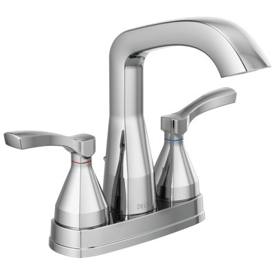 Stryke Centerset Bathroom Faucet with Drain Assembly