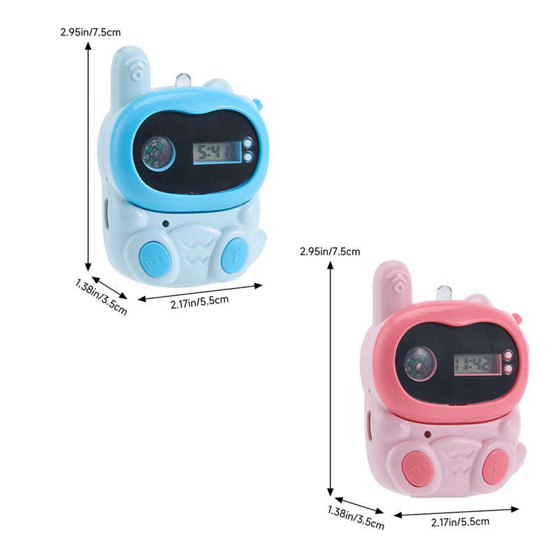 Wearable Walkies Talkies Appliance, Blue/Pink