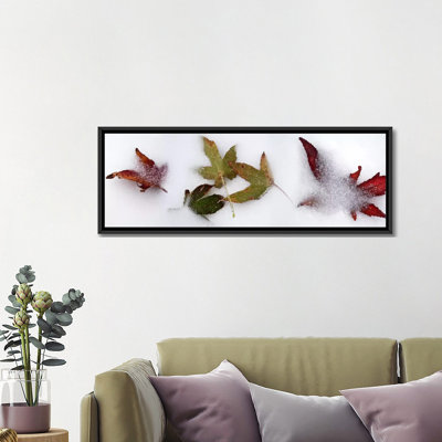 « leaves », reproduction de photo sur toile tendue