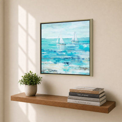 Duo de voiliers par Lorenzo Collective - Impression sur toile