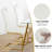 Gracieleigh Glass Top Pedestal Dining Set-403140055-407129206-403140054