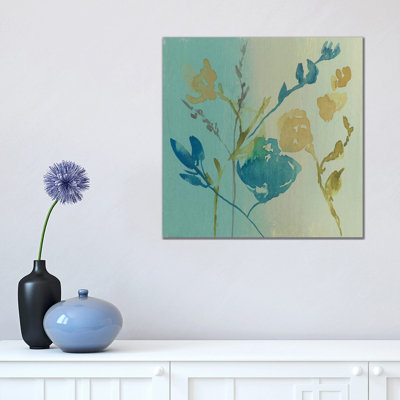 Spa & Sage Bouquet II by Jennifer Goldberger - Wrapped Canvas Print