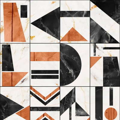 Manhattan Geometric Wallpaper Roll