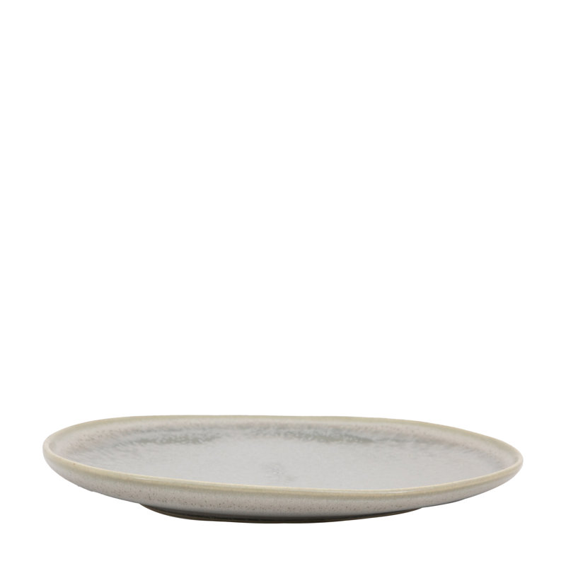 Pebble Glaze Side Plate Dove Grey (4Pk)