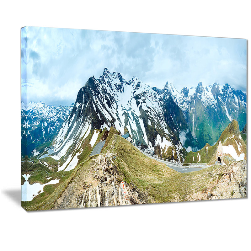 « alps summer panorama », reproduction de photo sur toile, H 20 po x l 20 po x P 1 po