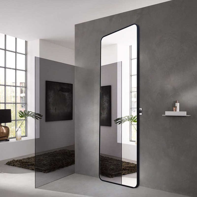 Miroir Craven, Noir mat