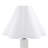 Srivatsa 16‘’ White Ceramic Kids Table Lamp with Wavy Shade