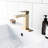 1 Hole Bathroom Faucet - Stainless Steel Deck-Mounted Brushed Gold Finish Modern Design With Drain Sink And Assembly-124241812