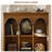 Retro Solid Wood Floor-standing Bookcase