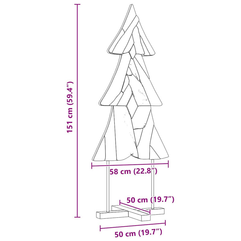 150cm H Artificial Christmas Tree