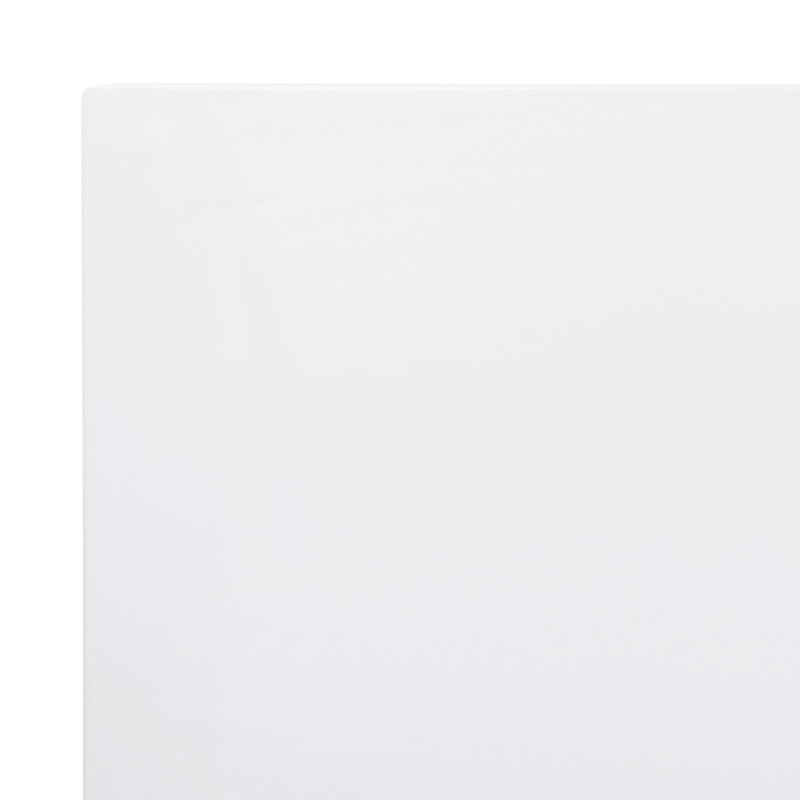 Elite Global Solutions Melamine Platter, White, 0.5" H x 24" W x 13.5" D